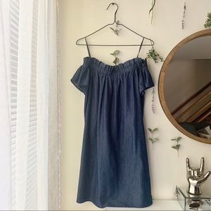 Off the shoulder dress